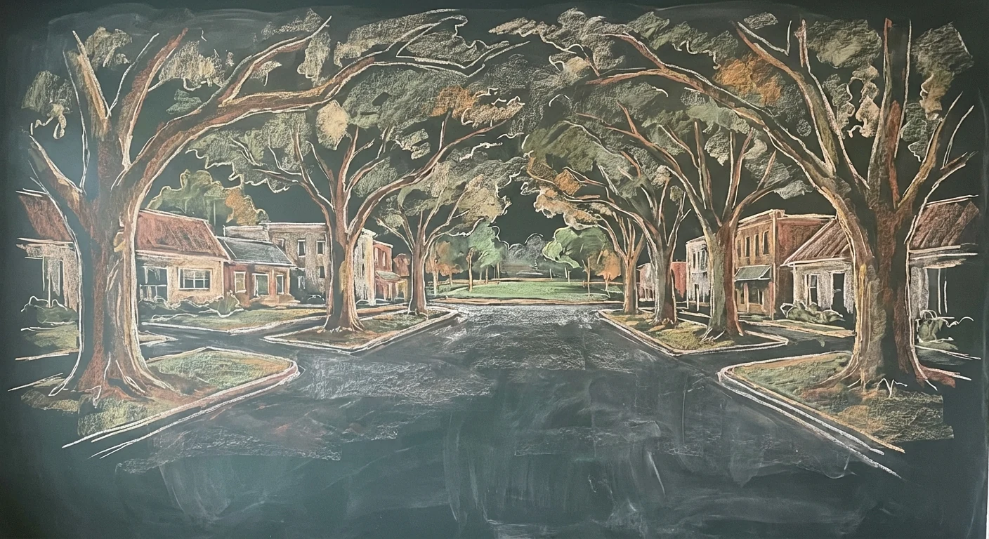 San Jose chalk illustration
